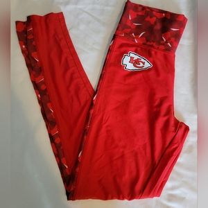 KANSAS CITY CHIEFS NFL TEAM APPAREL  WOMEN'S LEGGINGS SIZE M